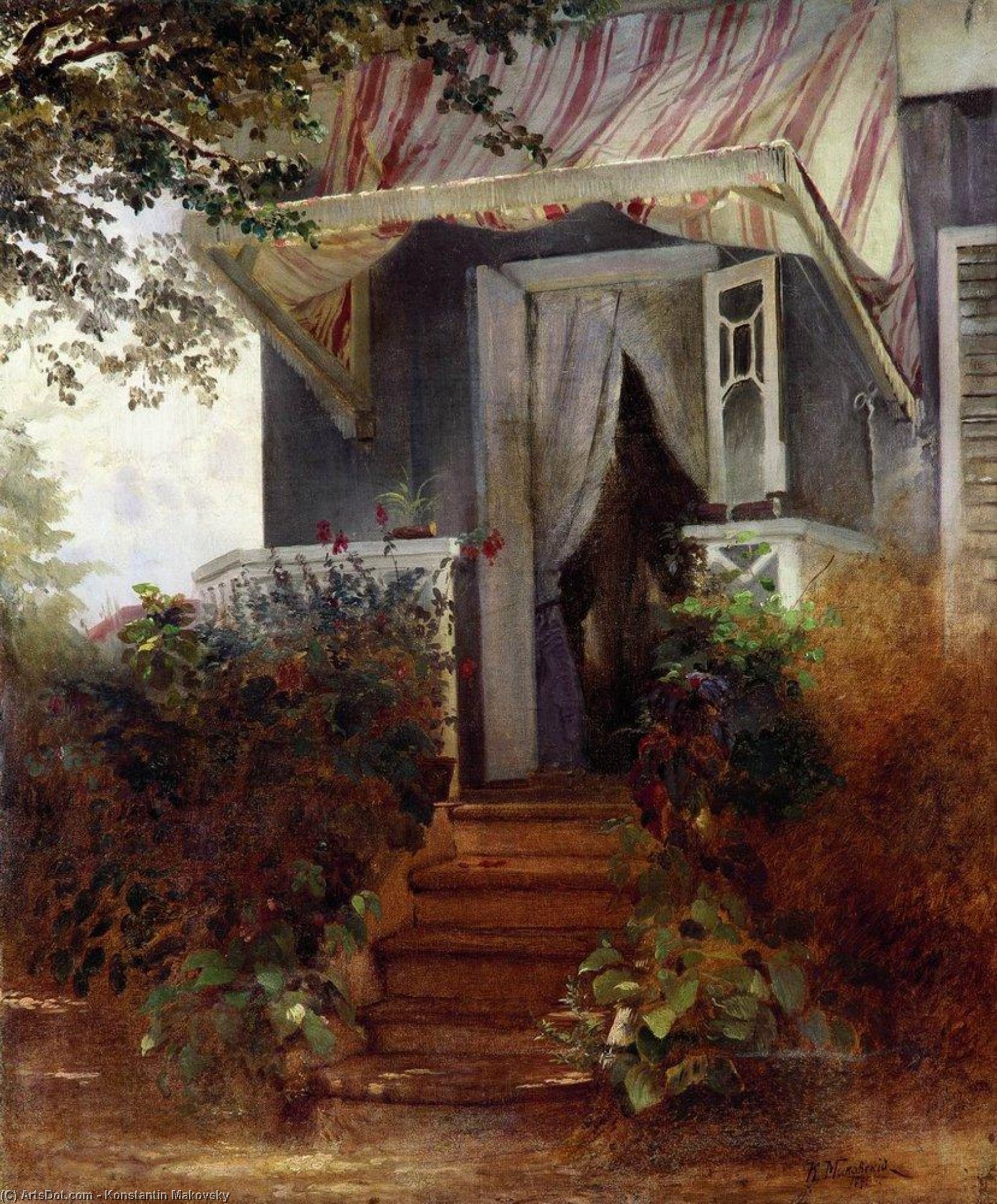 On The Steps — Константин Маковский