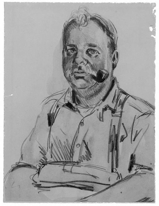 Self-portrait — George Benjamin Luks