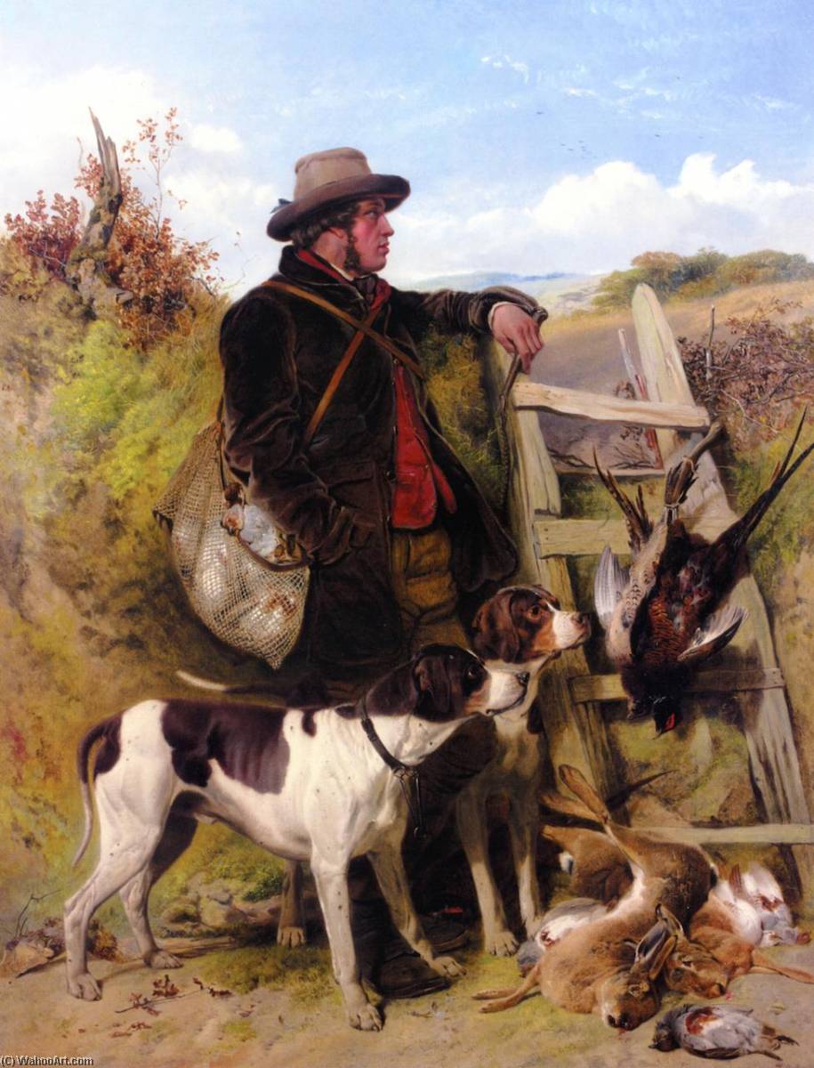 The English Gamekeeper — Richard Ansdell