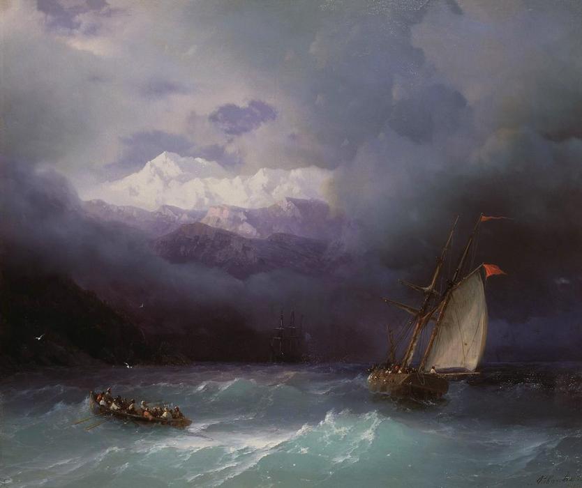 Stormy Sea — Iwan Aiwazowski