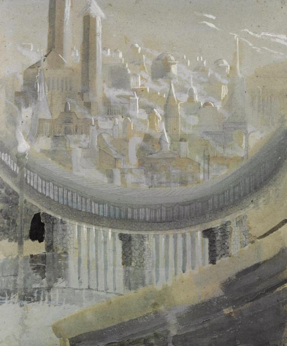 The City — Mikalojus Konstantinas Čiurlionis