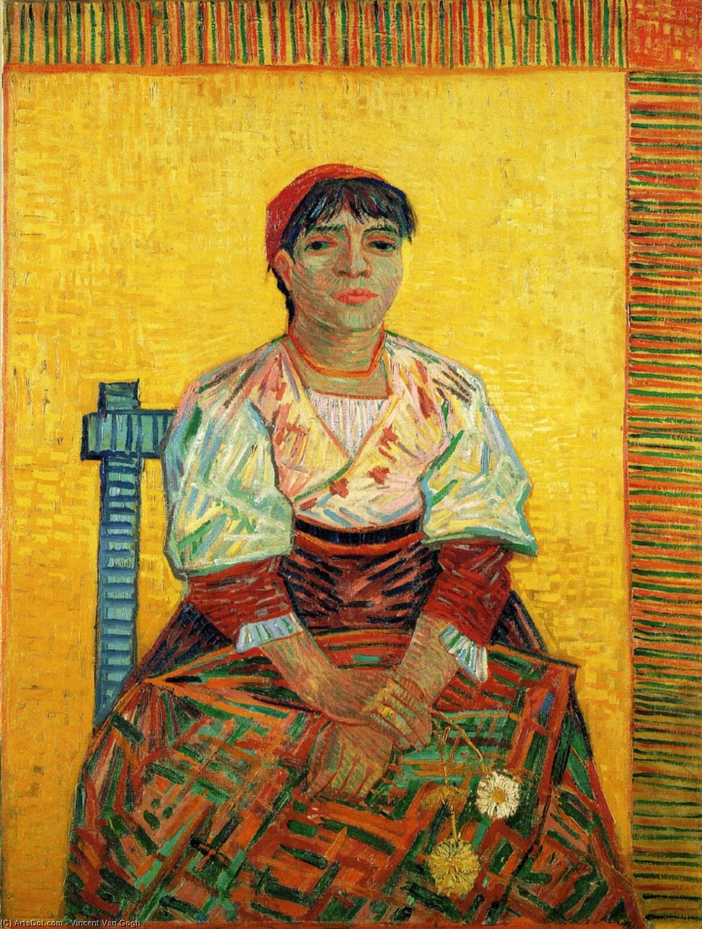 La Mujer Italiana — Vincent Willem Van Gogh