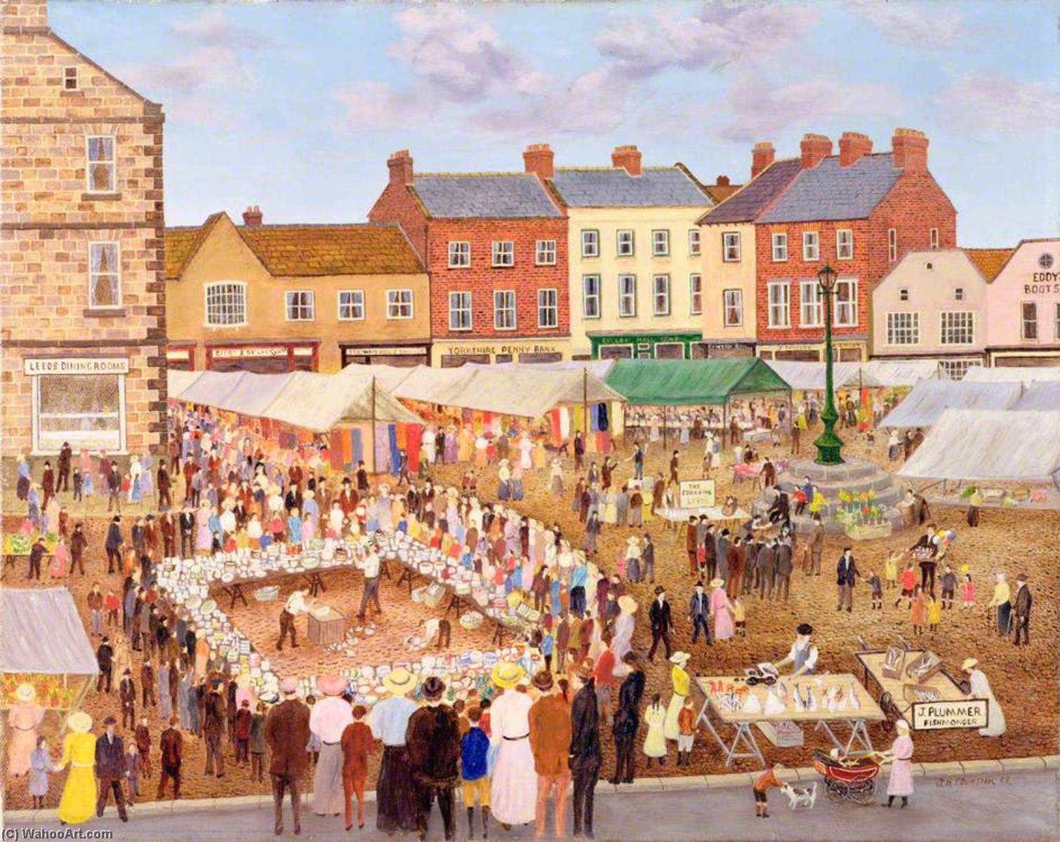 Knaresborough Market — Joseph Baker Fountain