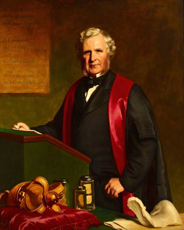 William James Erasmus Wilson (1809–1884) (copy After Stephen Pearce) — John Lewis Reilly