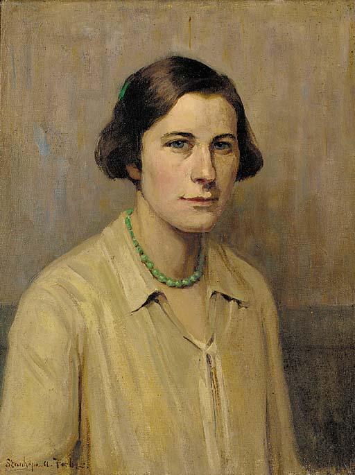 Portrait Of A Woman — Stanhope Alexander Forbes