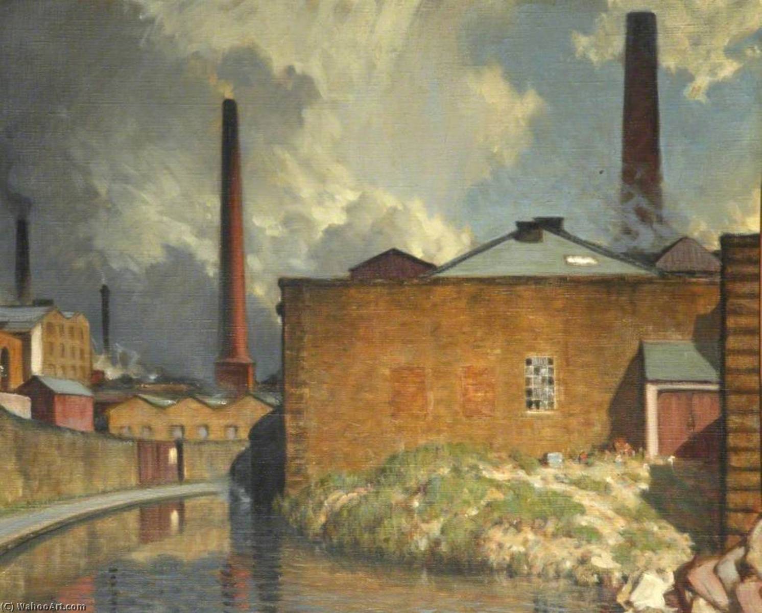 The Yellow Wall, Blackburn — Charles John Holmes