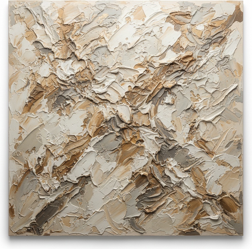 Ethereal Topographies Of Sculptural Silence In Muted Organic Layers — David Moreau