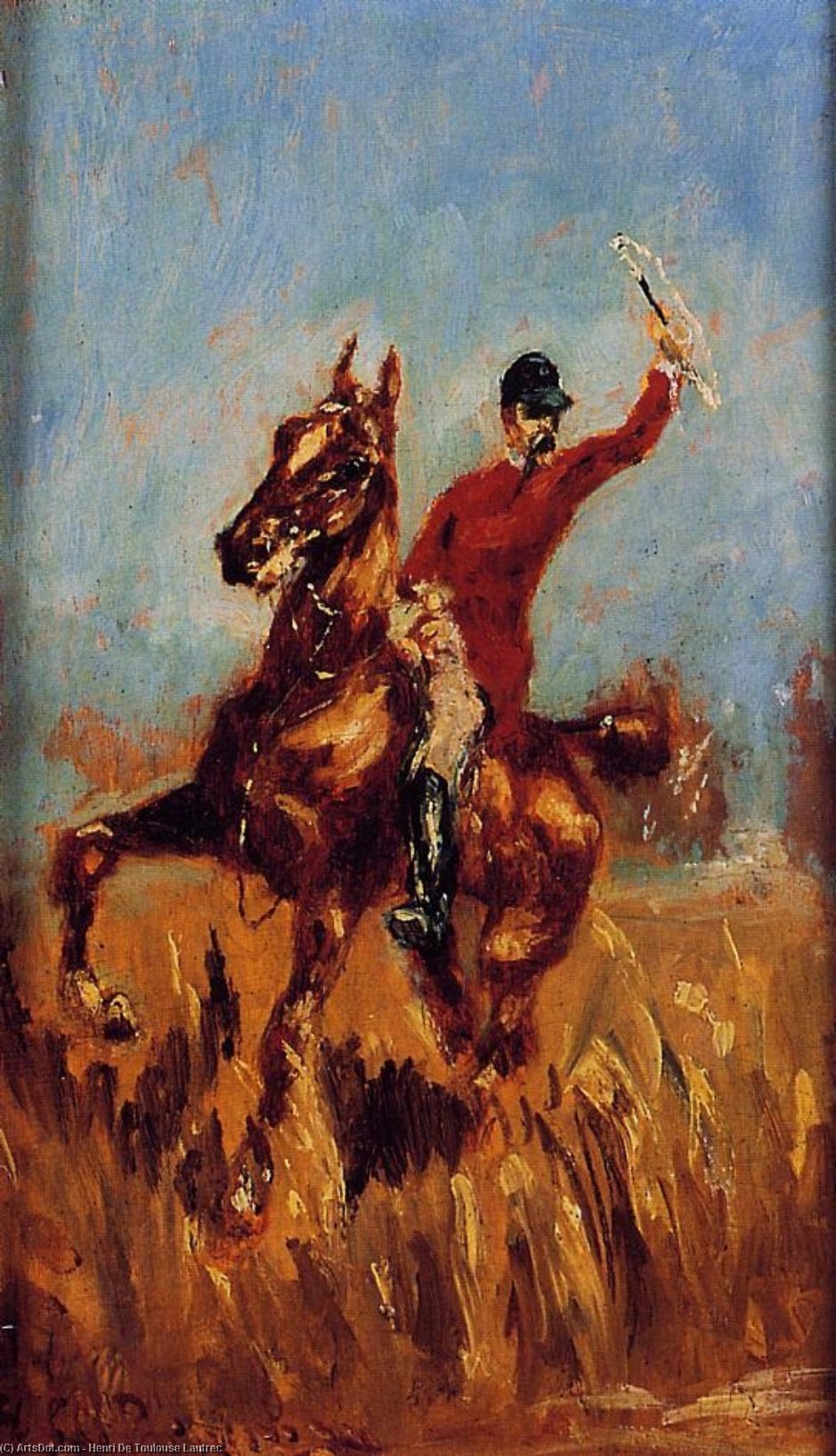 Master Of The Hunt — Henri De Toulouse-lautrec