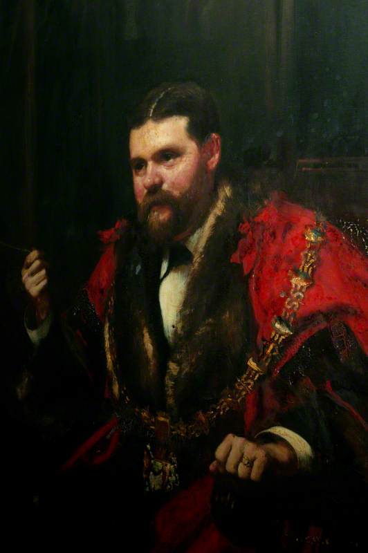 William Williams, Jp, Mp, Mayor Of Swansea (1884) — John Ernest Breun