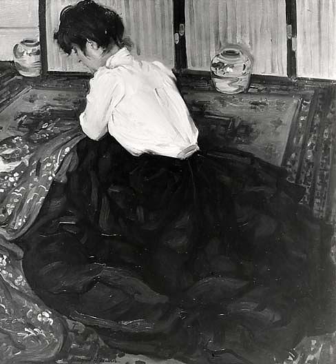 An Arrangement, (painting) — Alfred Henry Maurer