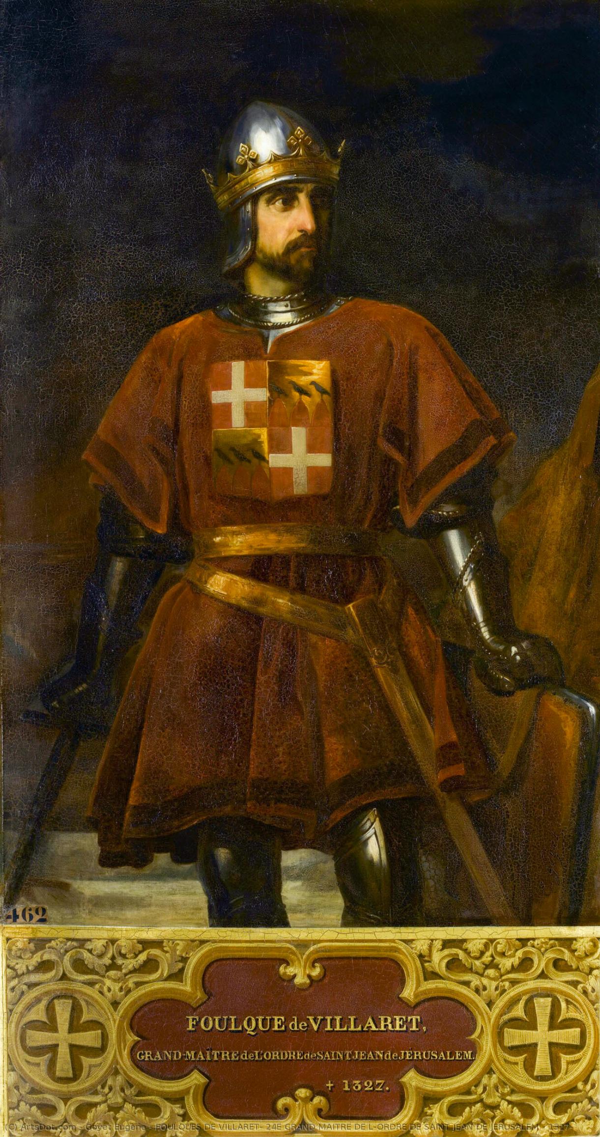 Foulques De Villaret, 24e Grand Maitre De L'ordre De Saint Jean De Jerusalem ( 1327) — Goyet Eugène