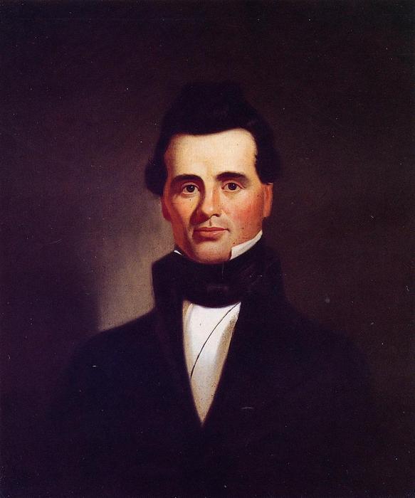Portrait Of Reverend John Glanville — George Caleb Bingham