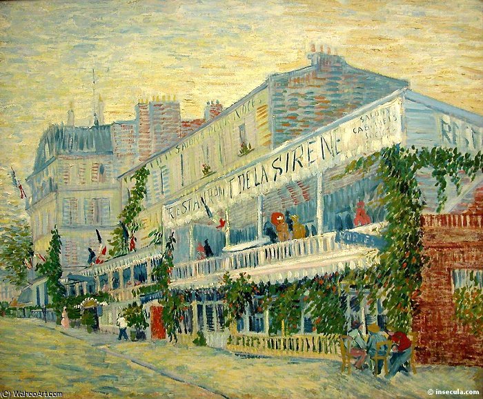 Das Restaurant Der Sirene In Asnières — Vincent Willem Van Gogh