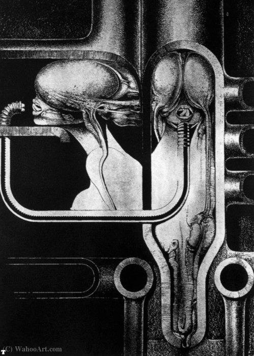 Hr Giger Biomechanoid - (005) — H・r・ギーガー