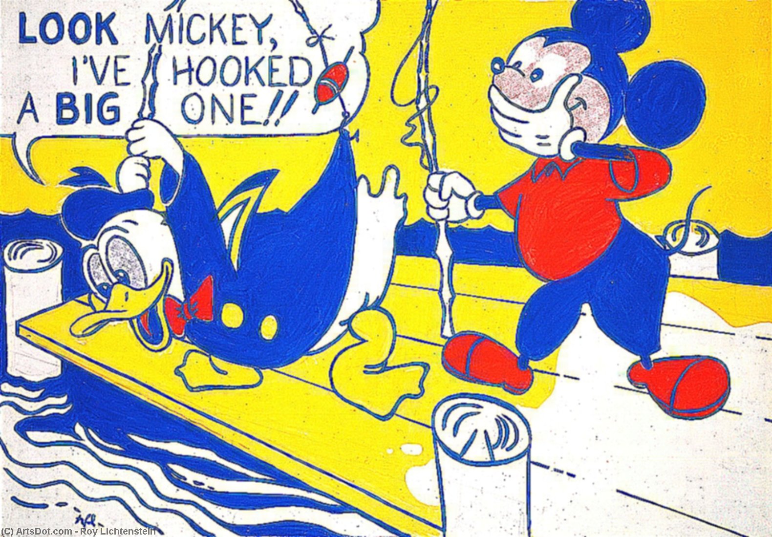 Look Mickey — Рой Лихтенштейн