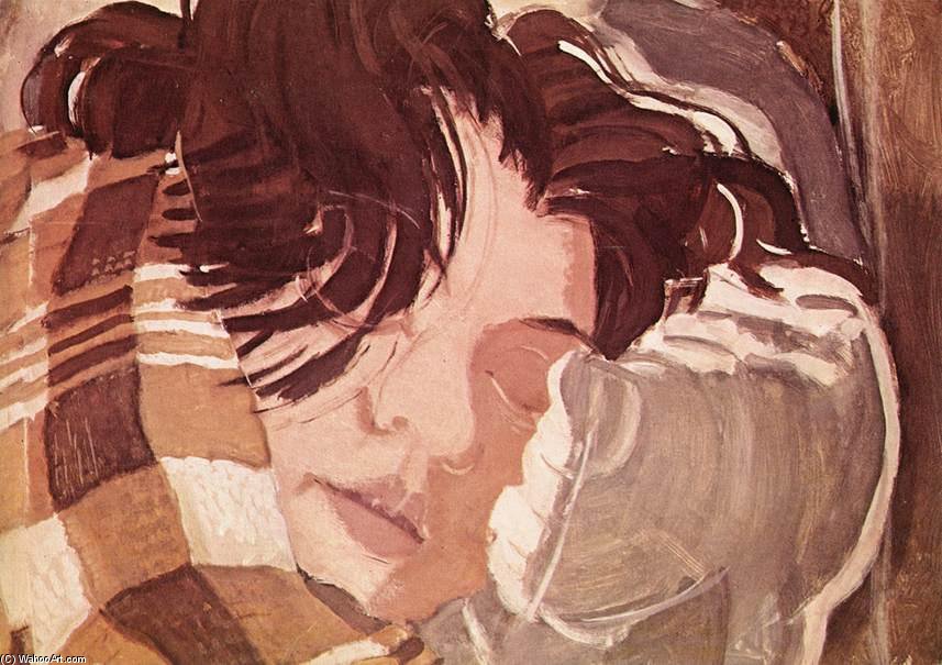 Sleeping Woman — Gyula Derkovits