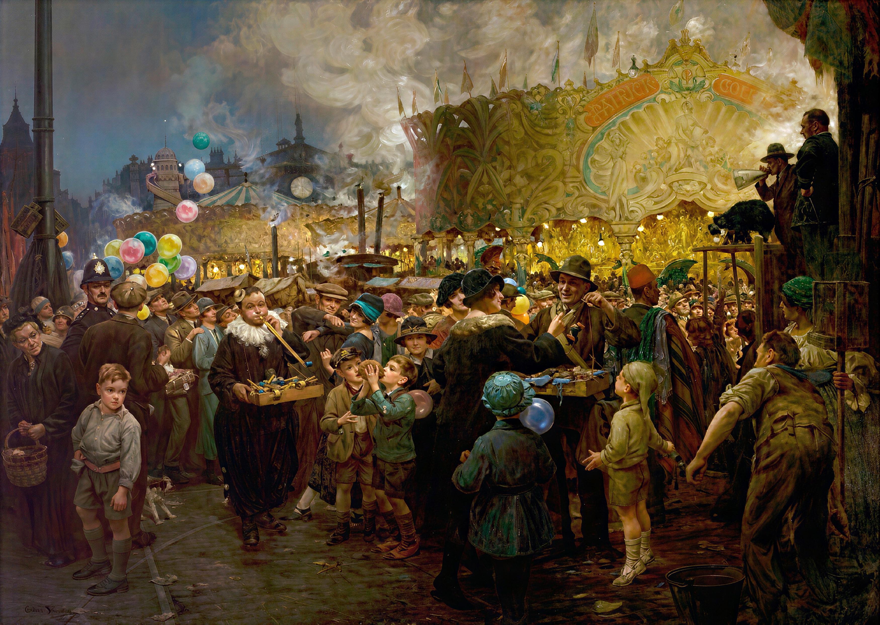 The Goose Fair, Nottingham — Arthur Spooner