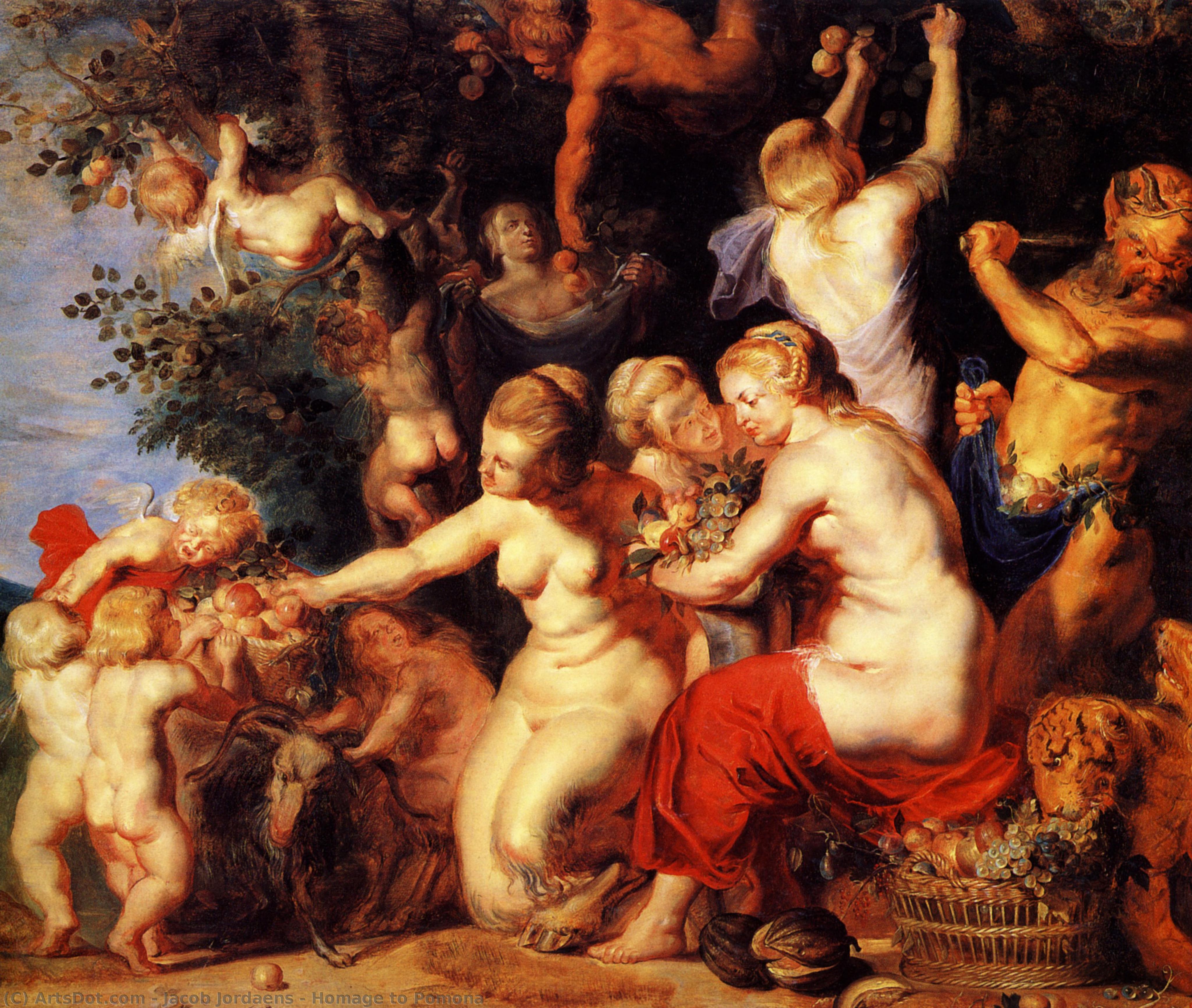 Homage To Pomona — Jacob Jordaens