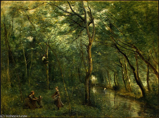 The Eel Gatherers — Žan-batist Kamil Korote