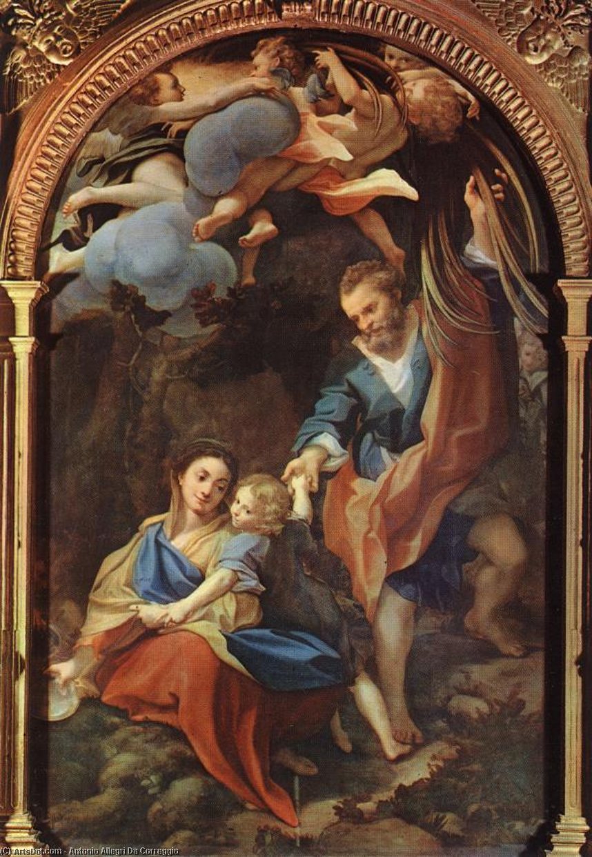 Madonna Della Scodella — Antonio Allegri Da Correggio