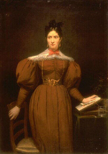 Portrait De Madame Monvoisin — Raymond Auguste Quinsac Monvoisin