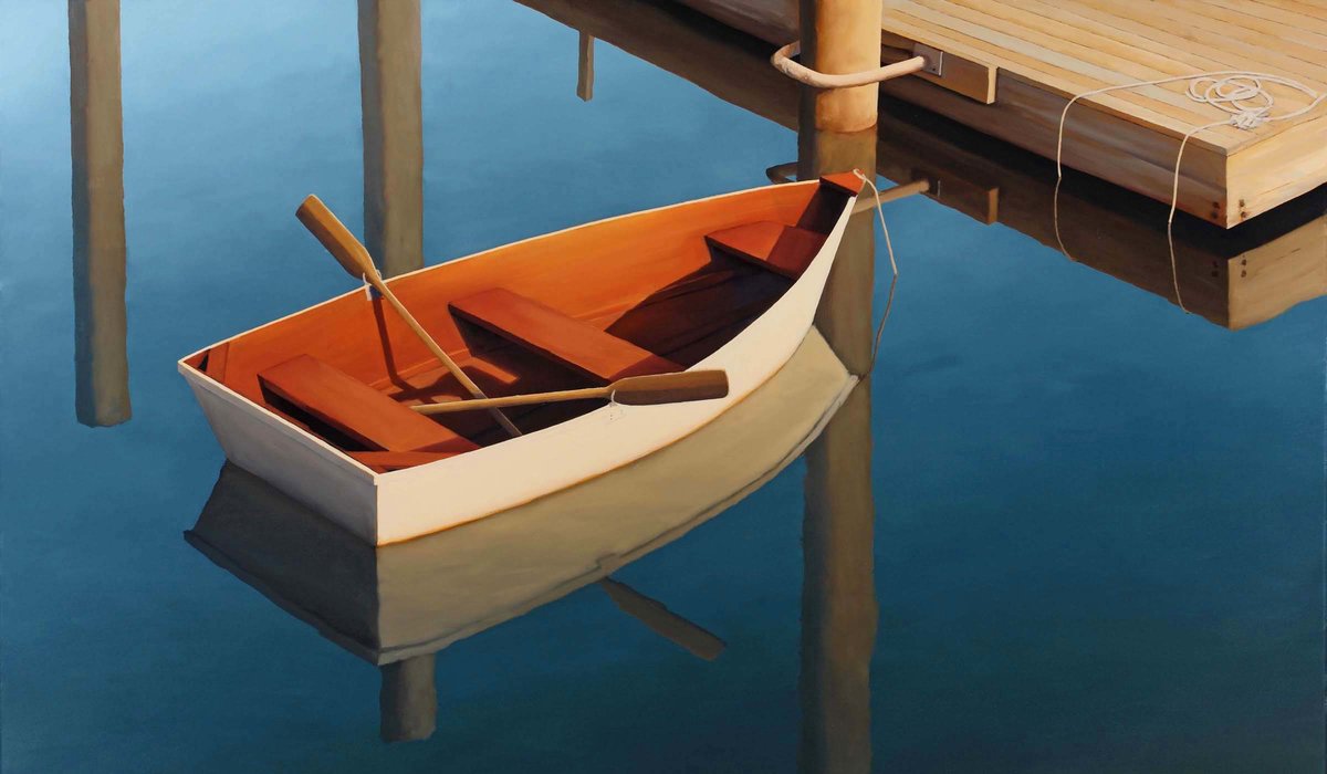 Skiff And Dock — Džejms Holand