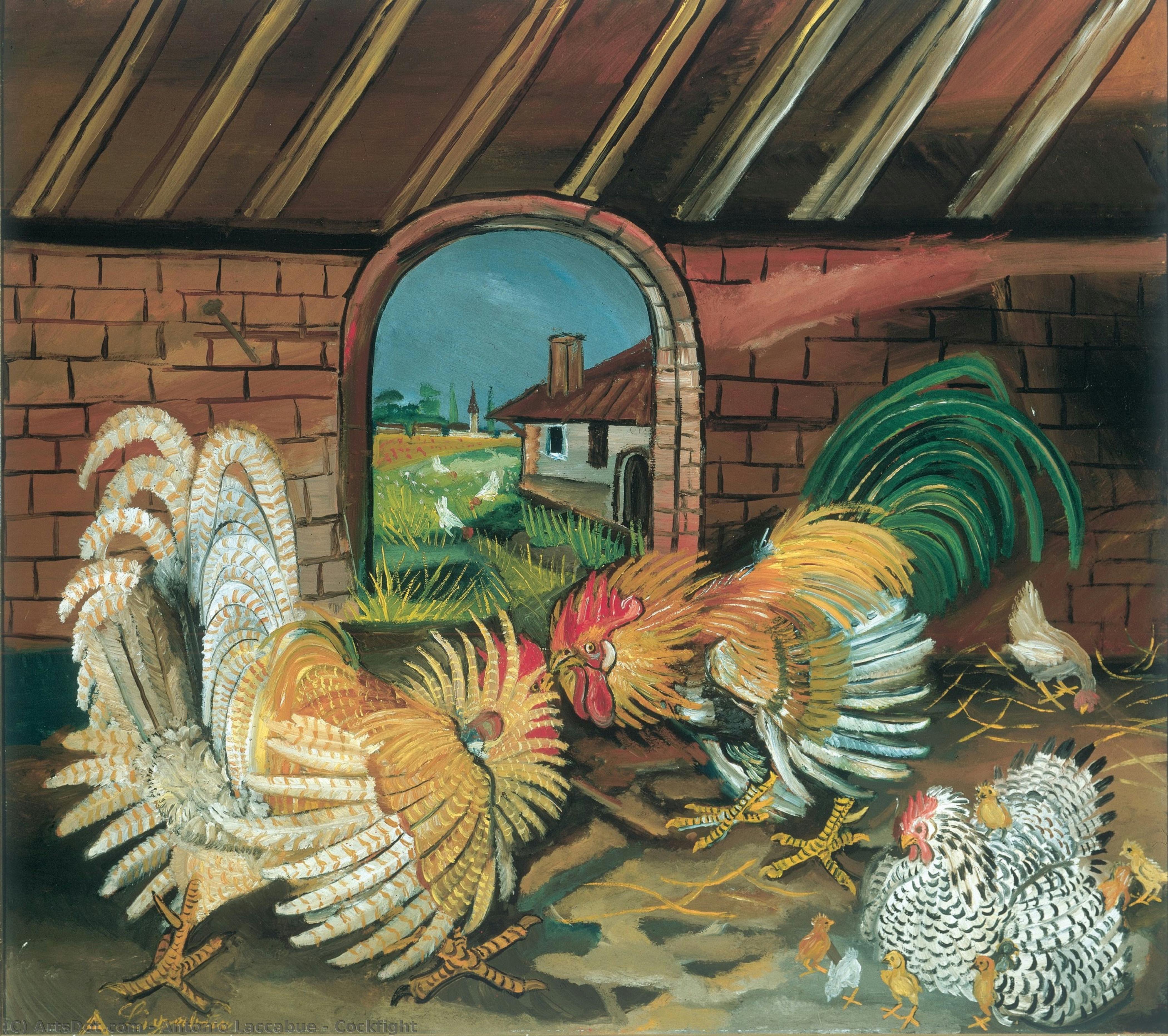 Cockfight — Антонио Лаккабюэ