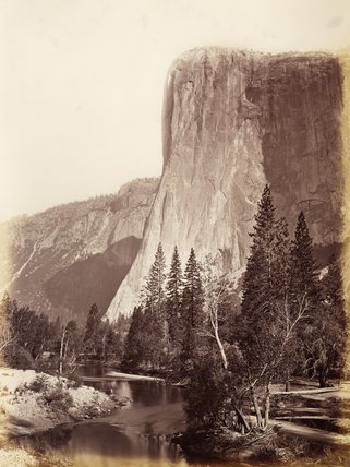 El Capitan, Yosemite National Park — Carleton Emmons Watkins