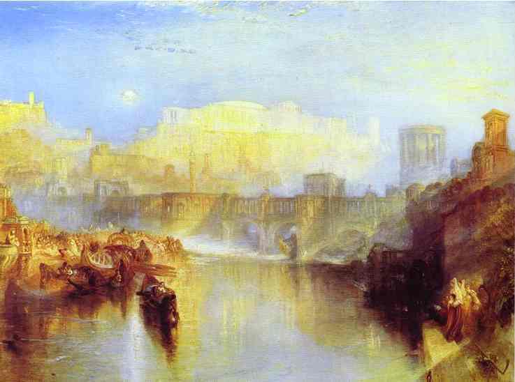 Ancient Rome Agrippina Landing With The Ashes Of Germanicus — Joseph Mallord William Turner
