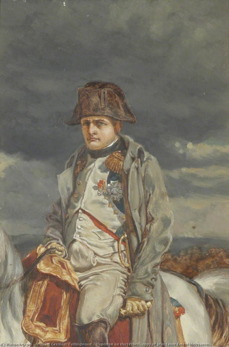 Napoleon On Horseback (copy Of Jean Louis Ernest Meissonier) — William Gershom Collingwood