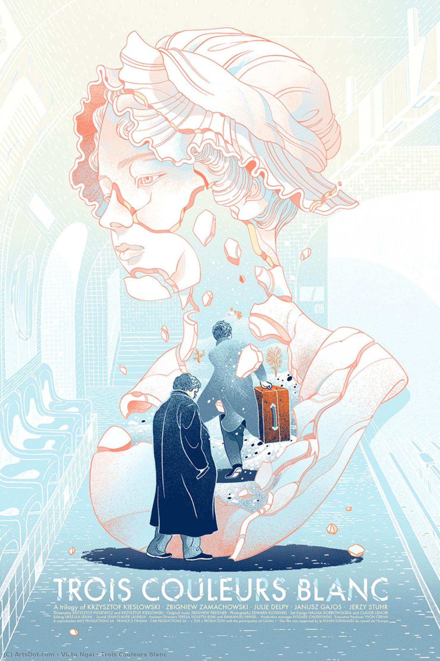Trois Couleurs Blanc — Victo Ngai