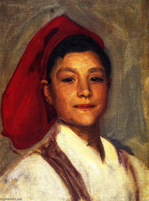 Head Of A Neapolitan Boy — John Singer Sargent