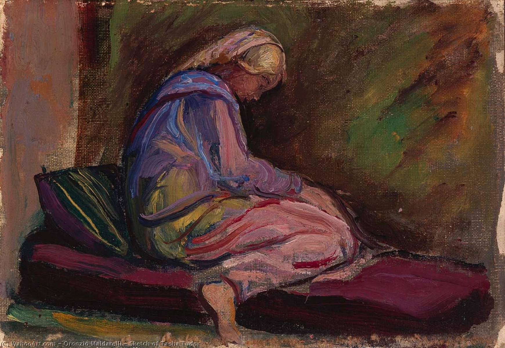 Sketch Of Tasha Tudor — Oronzio Maldarelli