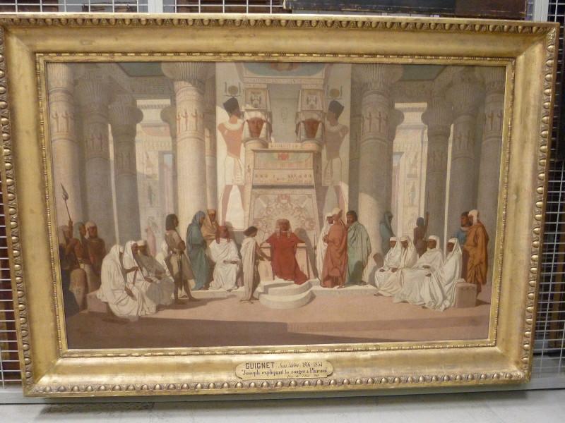 Joseph Expliquant Les Songes De Pharaon — Guignet Adrien