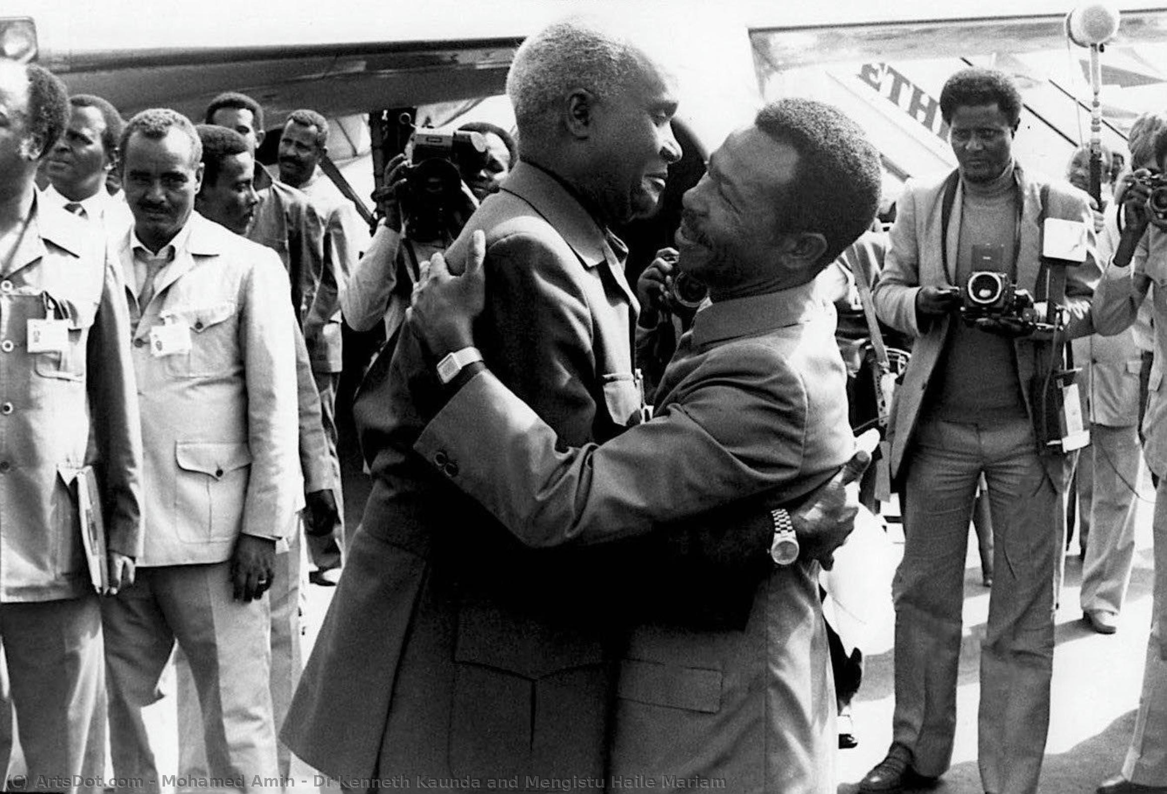 Dr Kenneth Kaunda And Mengistu Haile Mariam — Mohamed Amin
