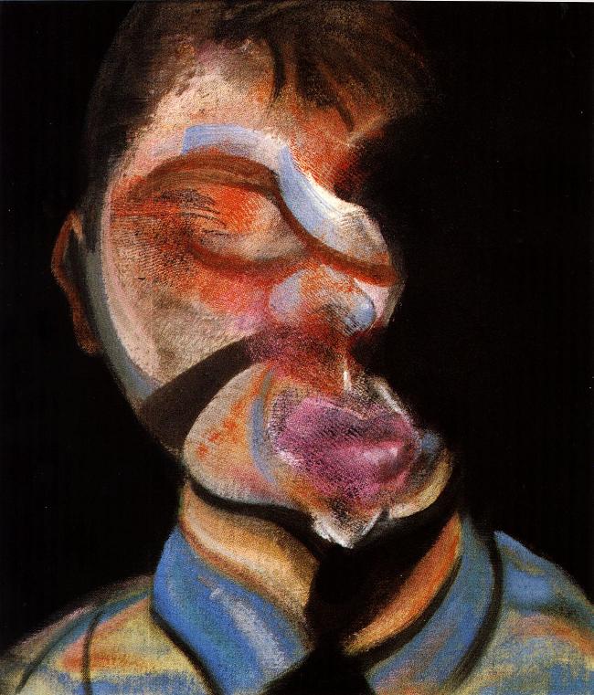 Drei Studien Zum Selbstporträt, 1972 Links — Francis Bacon