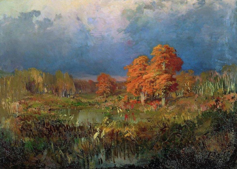 Vassiliev Swamp In The Forest — Fyodor Alexandrovich Vasilyev