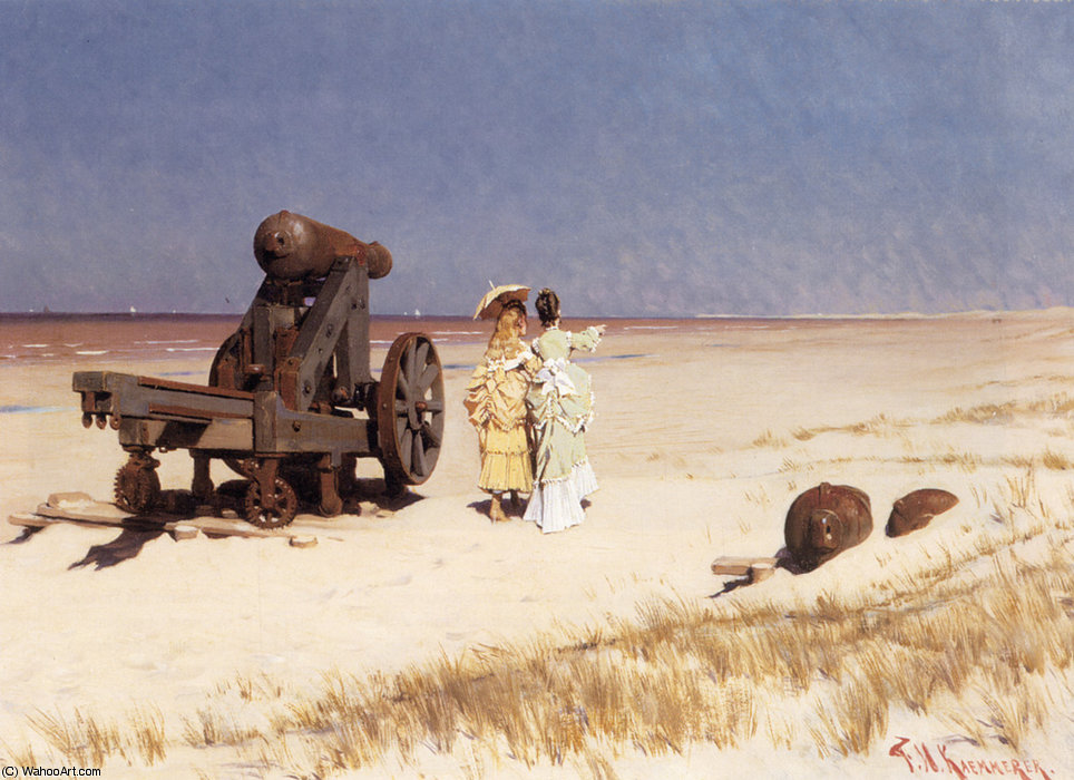 At The Seashore — Frederik Hendrik Kaemmerer