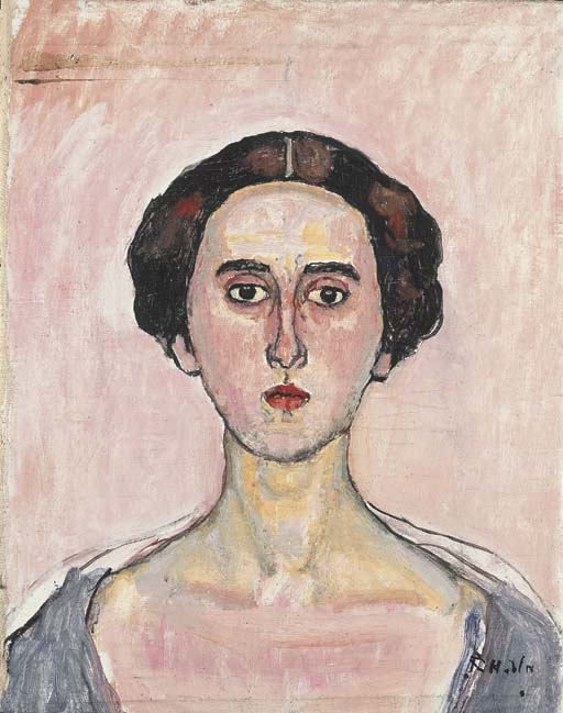 Portrait Of Valentine Godé-darel — Ferdinand Hodler