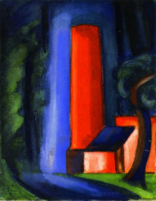 Red Smokestack — Friedrich Julius Oskar Blümner