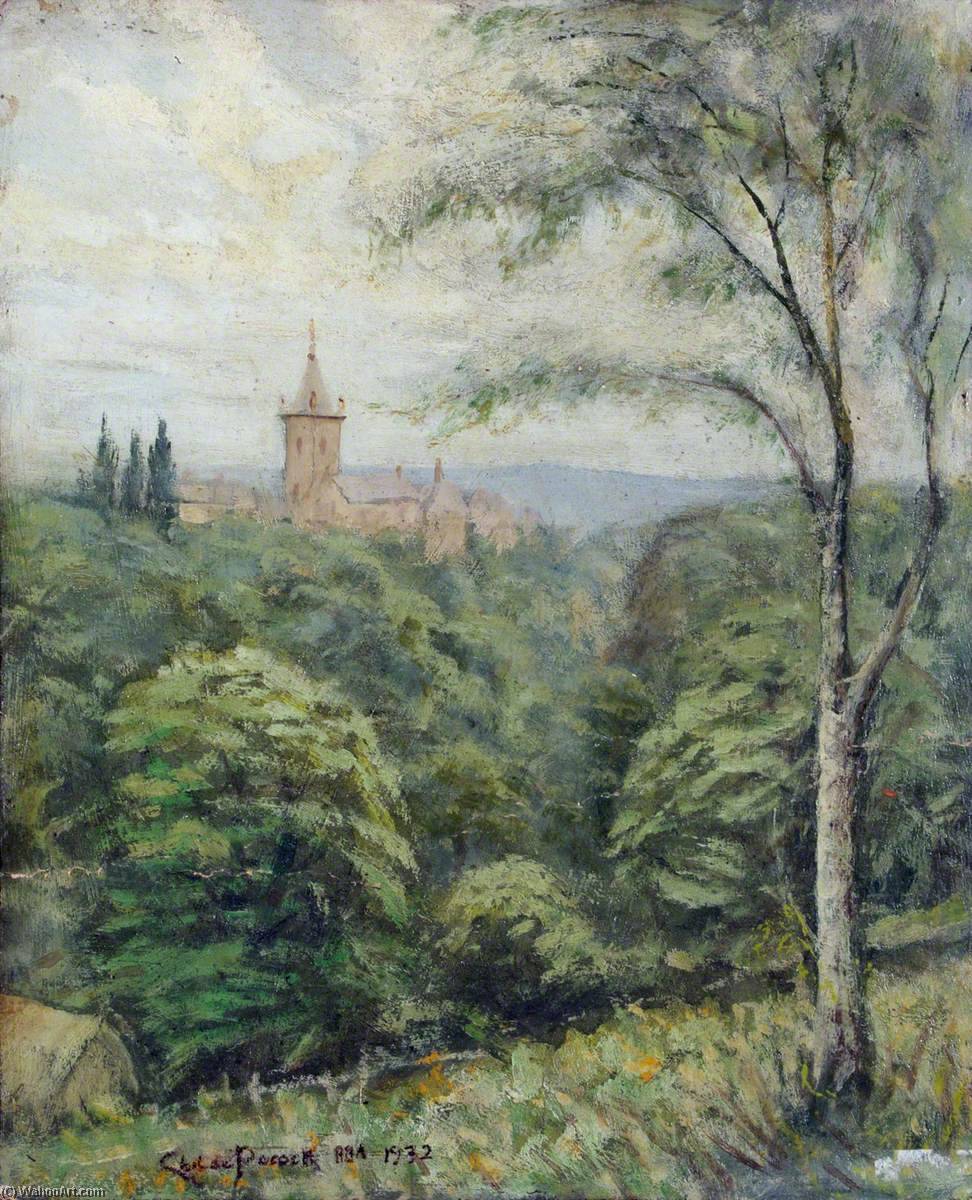 View Of St Josephs, Mill Hill From Highwood Hill — Henry Childe Pocock