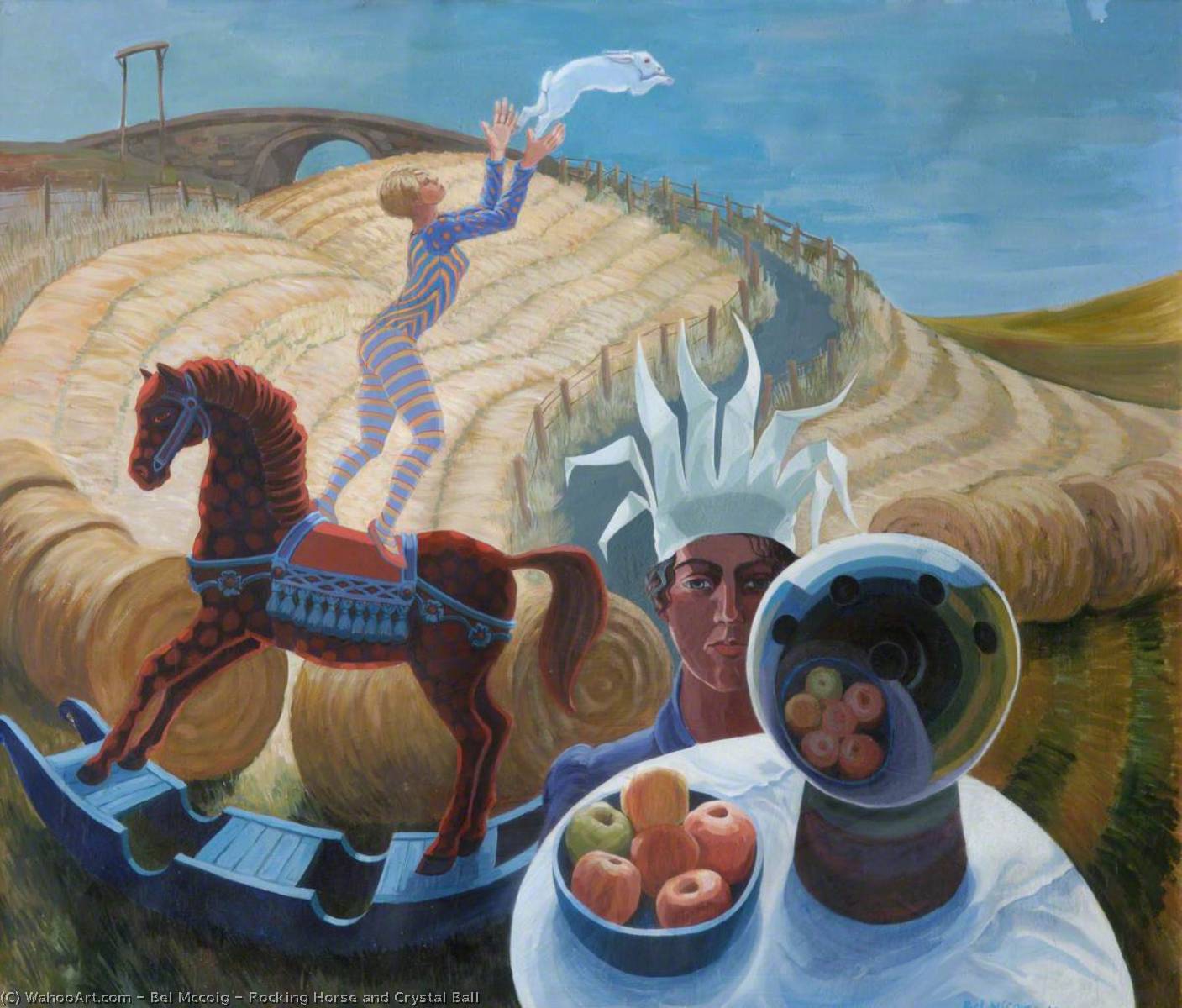 Rocking Horse And Crystal Ball — Bel Mccoig