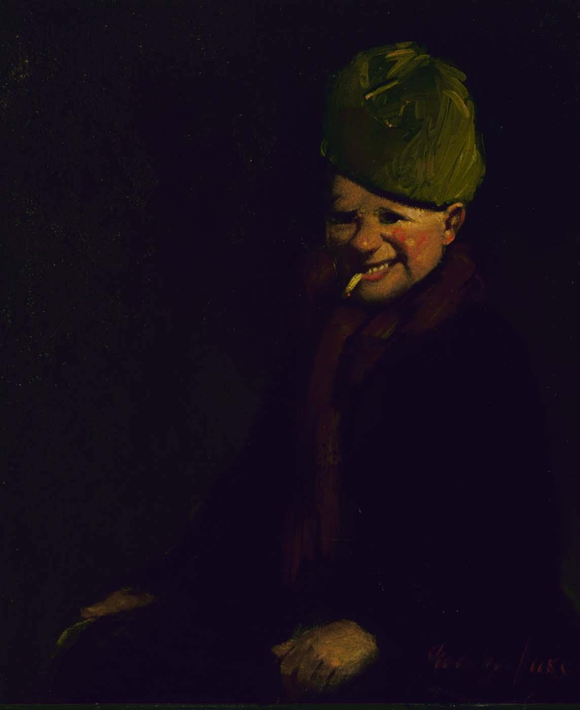 New Year's Shooter — George Benjamin Luks