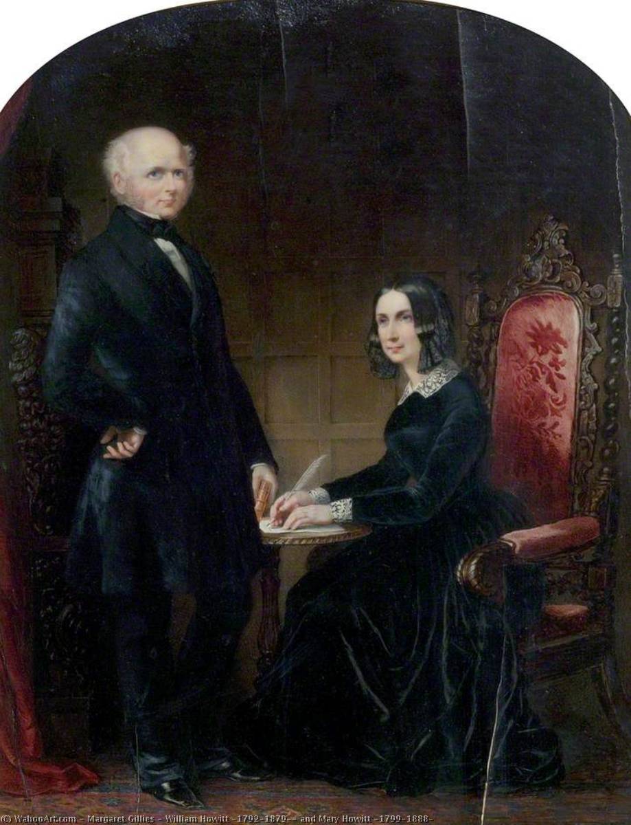 William Howitt (1792–1879), And Mary Howitt (1799–1888) — Margaret Gillies
