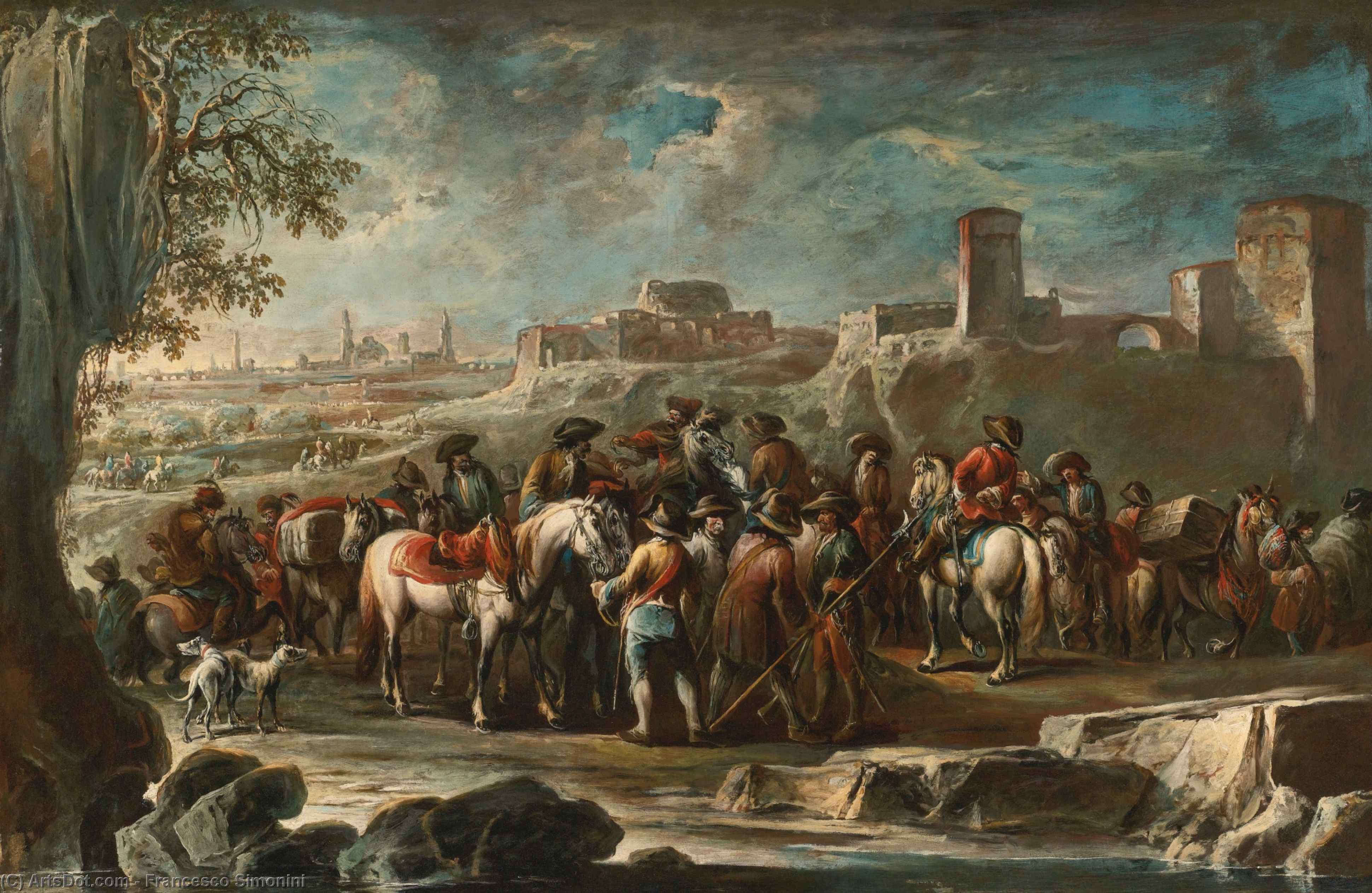 Soldiers In A Landscape — Francesco Simonini