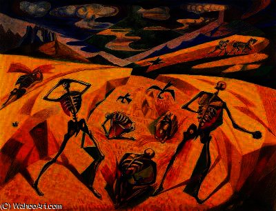 The Andalusian Harvesters — André Masson