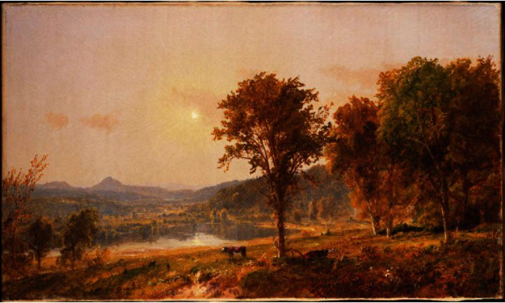 Brimstone And Sugar Loaf Mountains From Warwick — Jasper Francis Cropsey