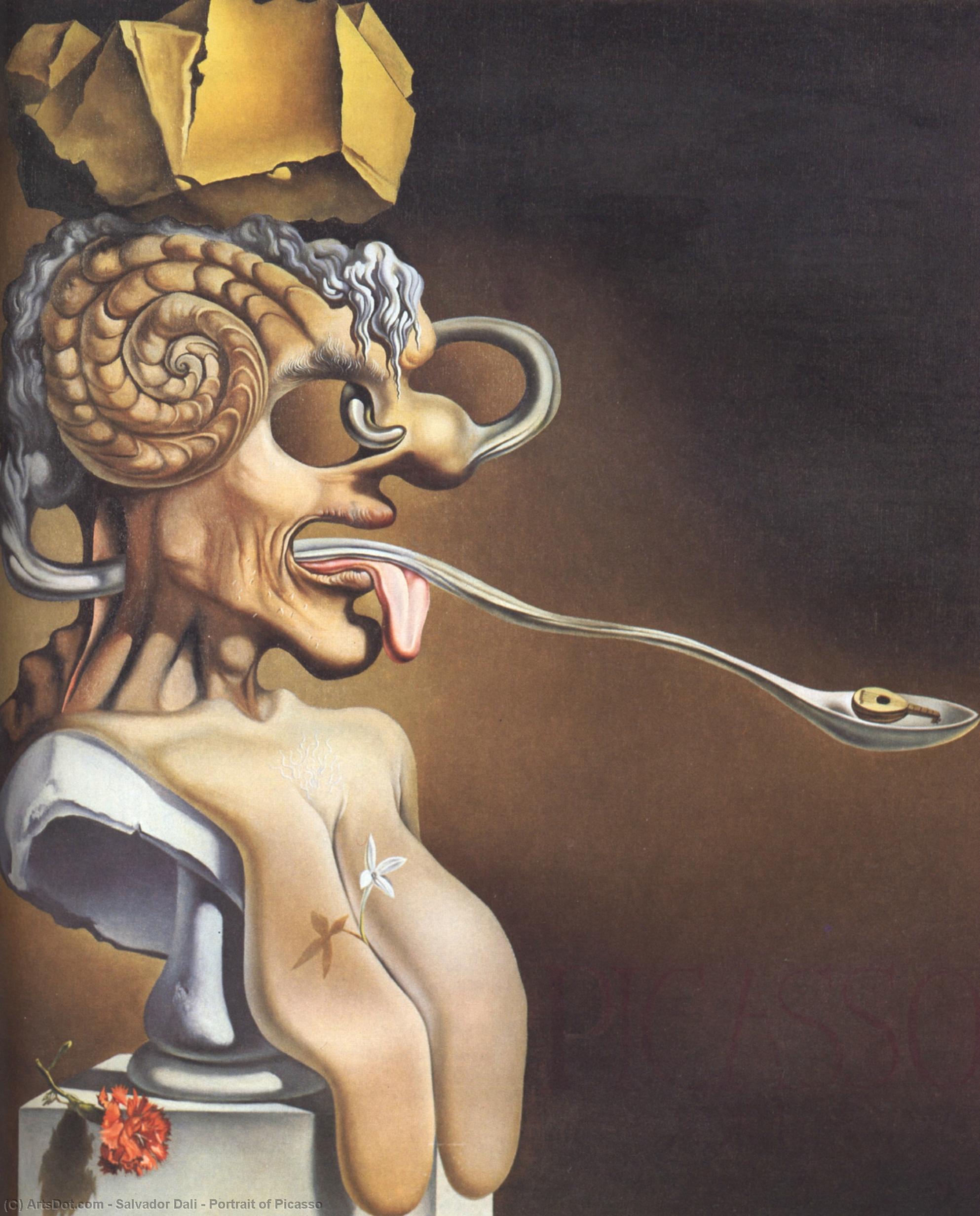 Portrait Of Picasso — Salvador Dalí