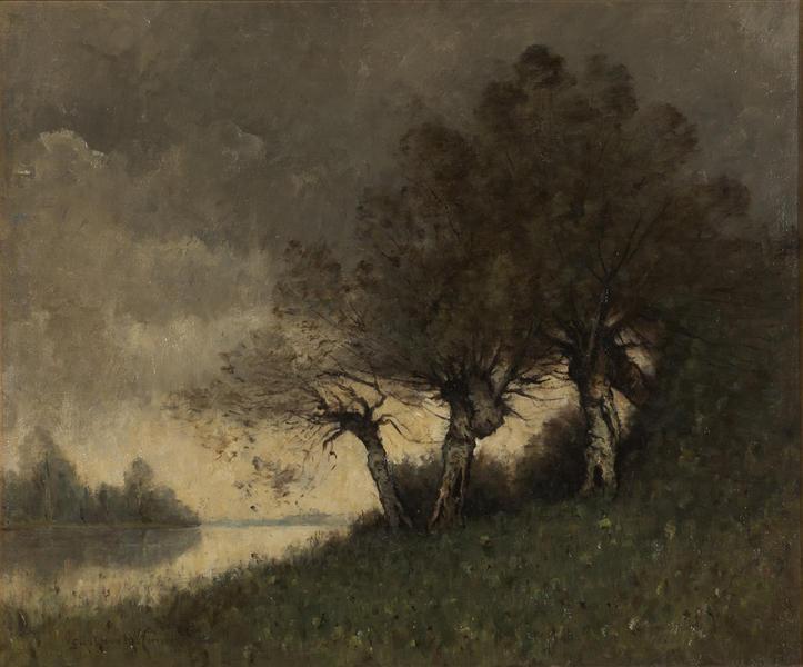 Bord De Rivière — Gustave Maincent