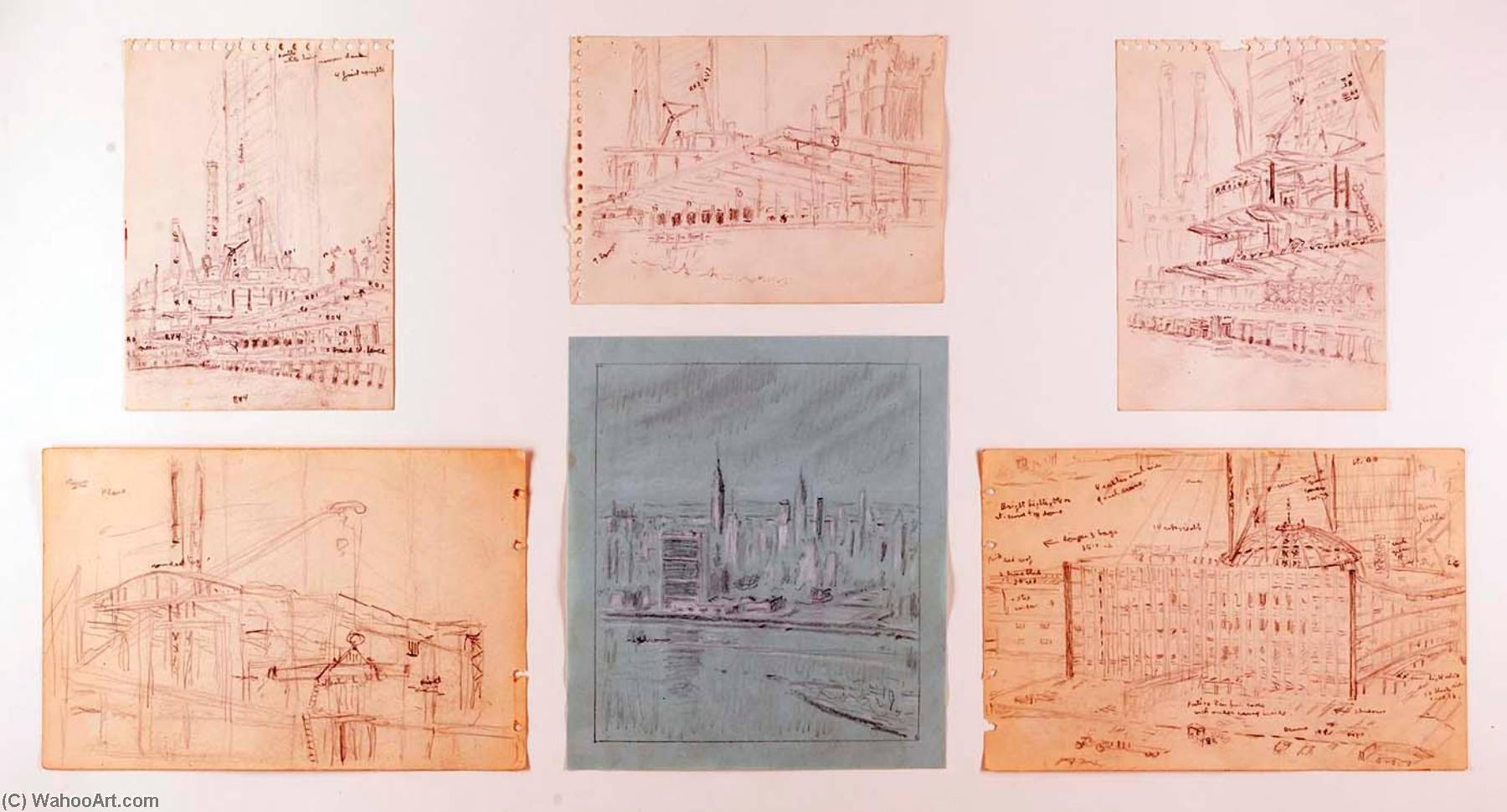 Study For Building Of The United Nations — Harold Weston
